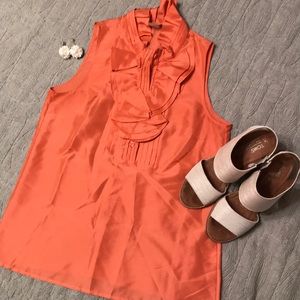J crew silk blouse